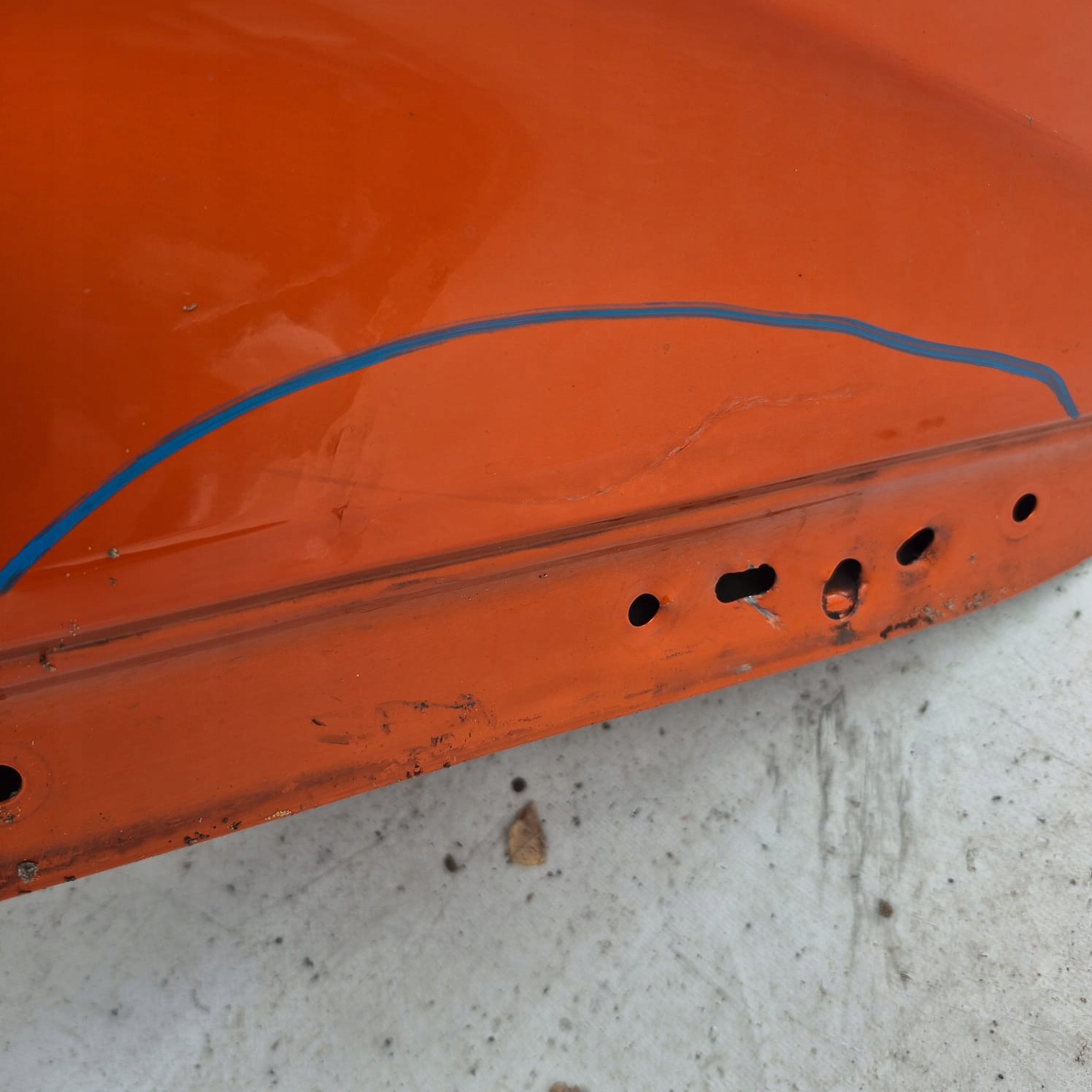 RENAULT CLIO V 5 HB 19-> Tür heck hinten links