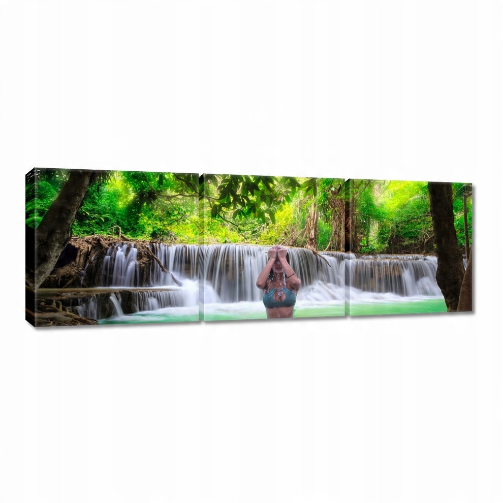 

Obrazy 60x20 Tropikalna kąpiel Bikini