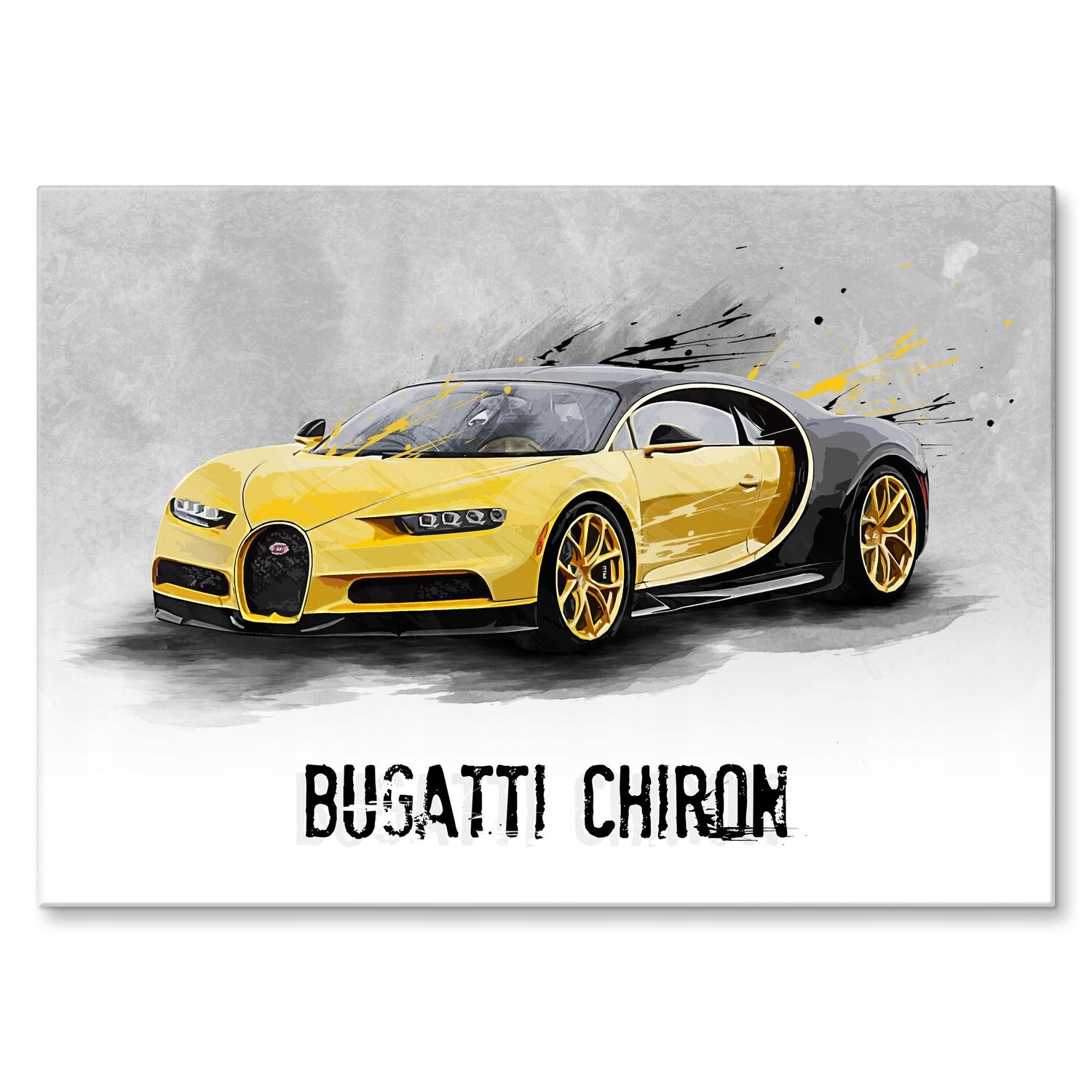 Plakát Bugatti Chiron Supercar Szyld Plech 42 x 59,4 cm Dárek