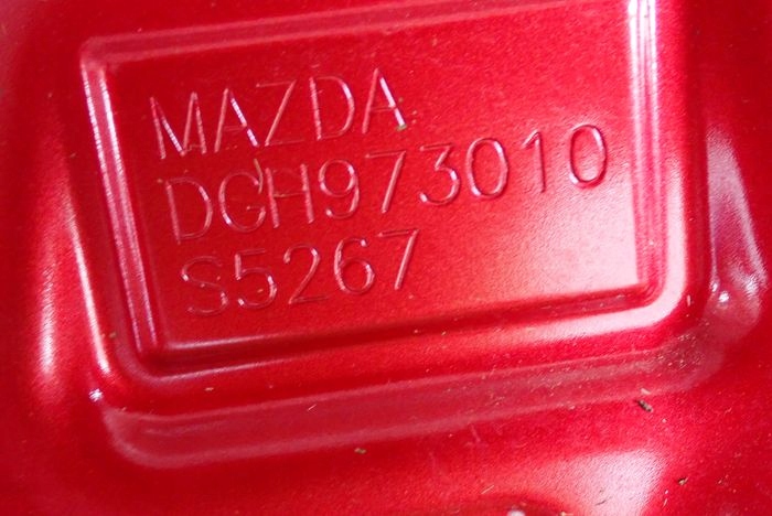 MAZDA CX30 CX-30 19- door left rear. rear part
