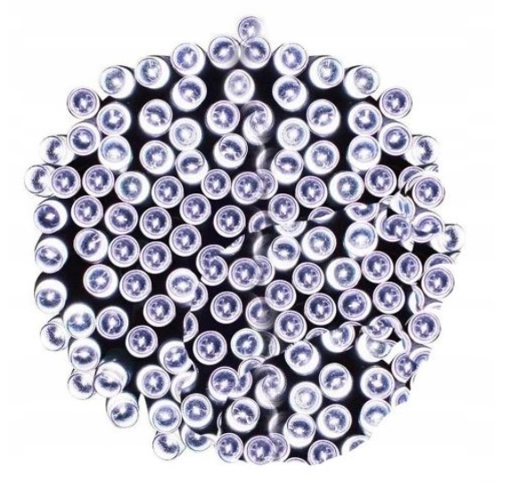 

500 Led Lampki Choinkowe Zewnętrzne Białe Zimne