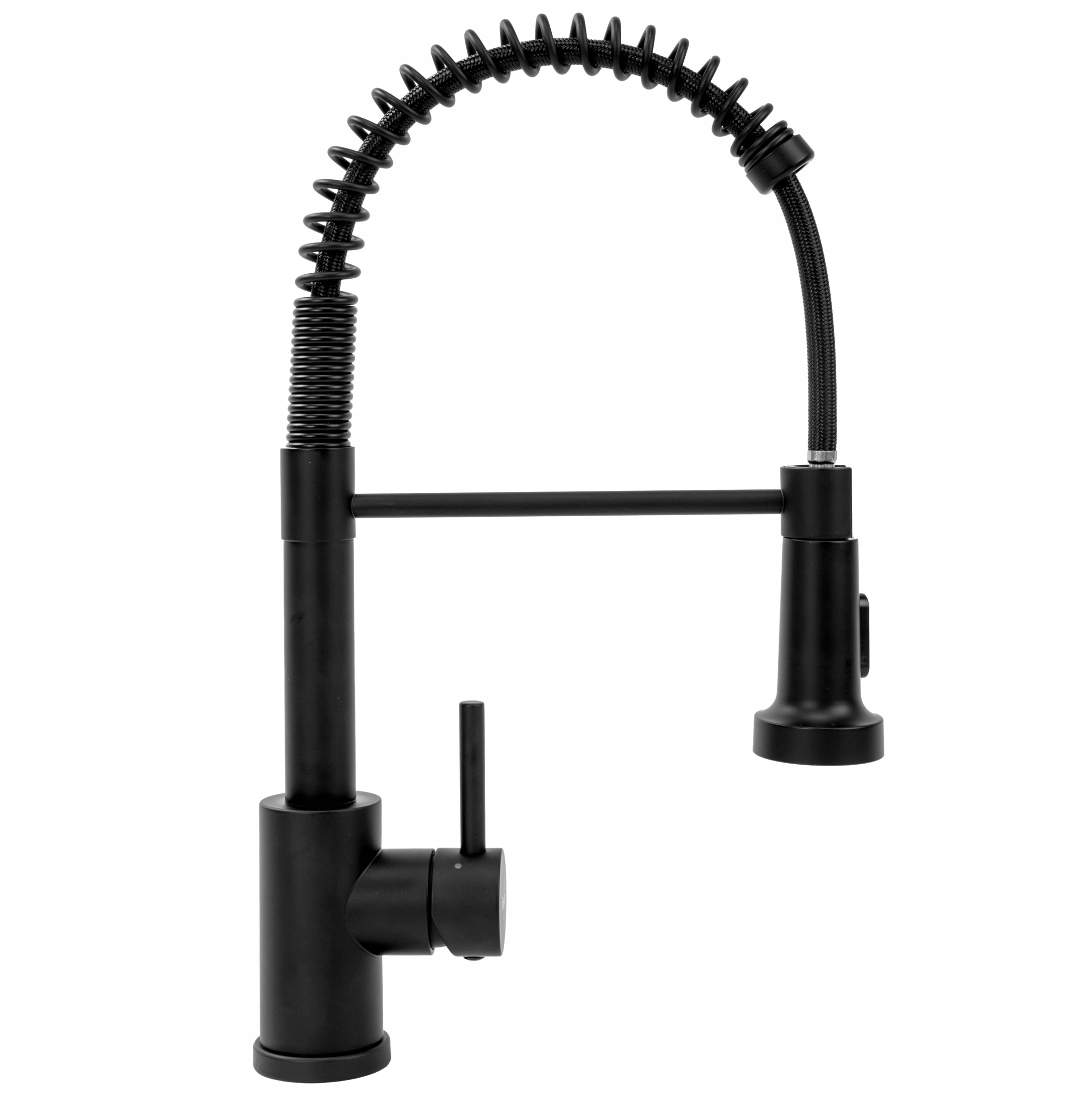 Kuchynská Bateria Čierna Elastická Rea Colin Black Vyťahovacia Výtoková 42,5 cm