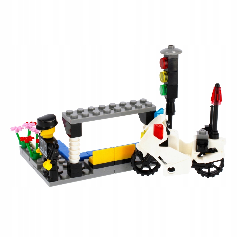 Klocki konstrukcyjne 96-104 elementy Policja alleBLOX 478225 Liczba elementów 96