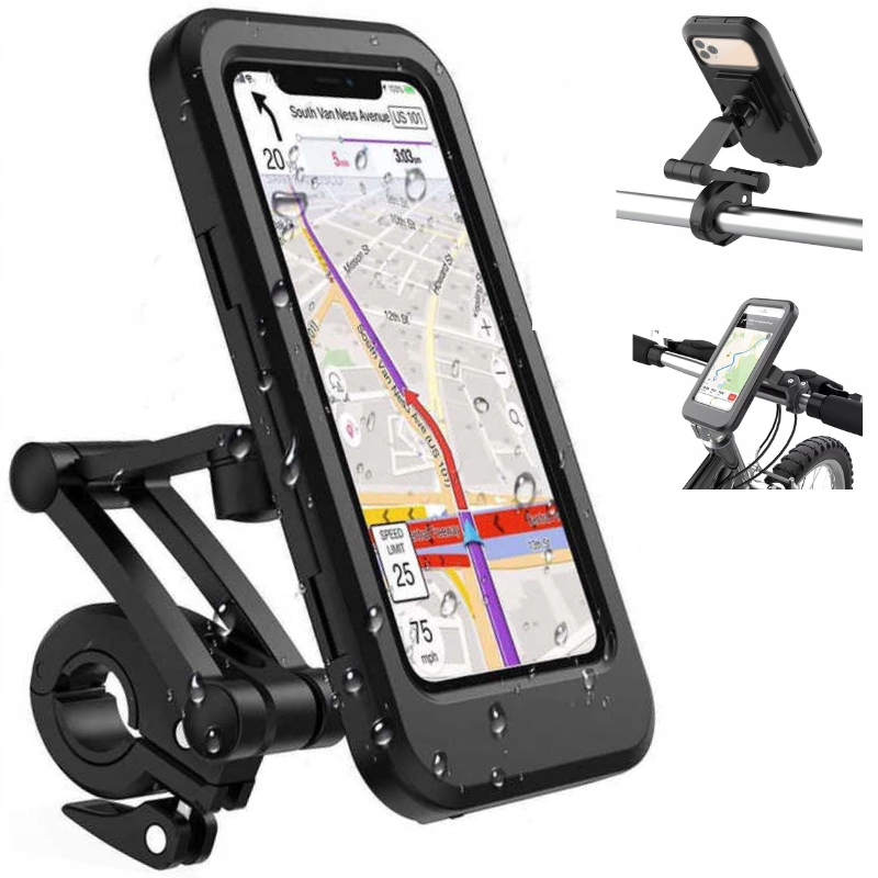 Uchwyt Na Telefon Rowerowy Motocyklowy do Motocykla Skutera Wodoodporny Przeznaczenie telefon