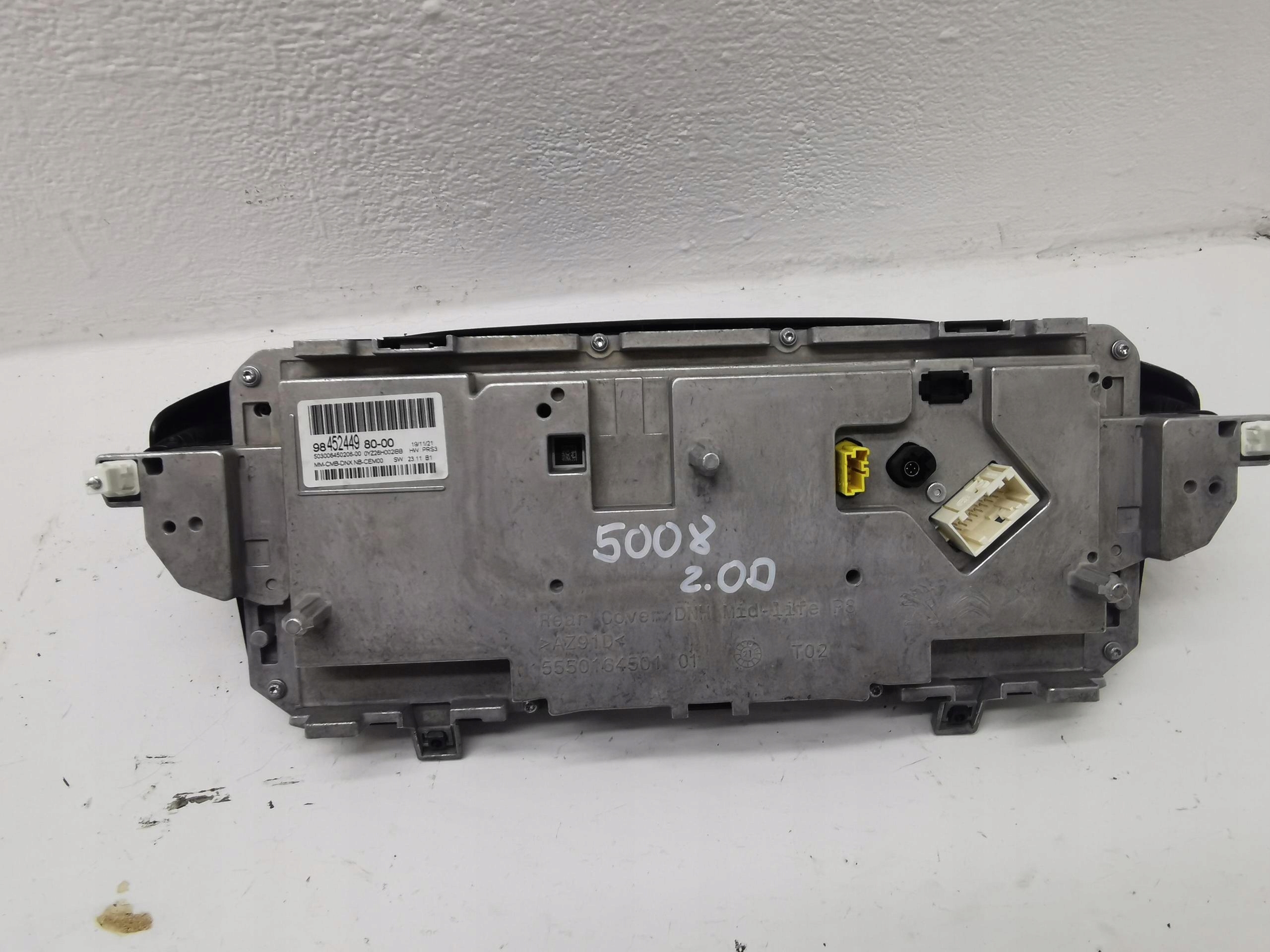 dials dials PEUGEOT 5008 II LIFT 9845244980