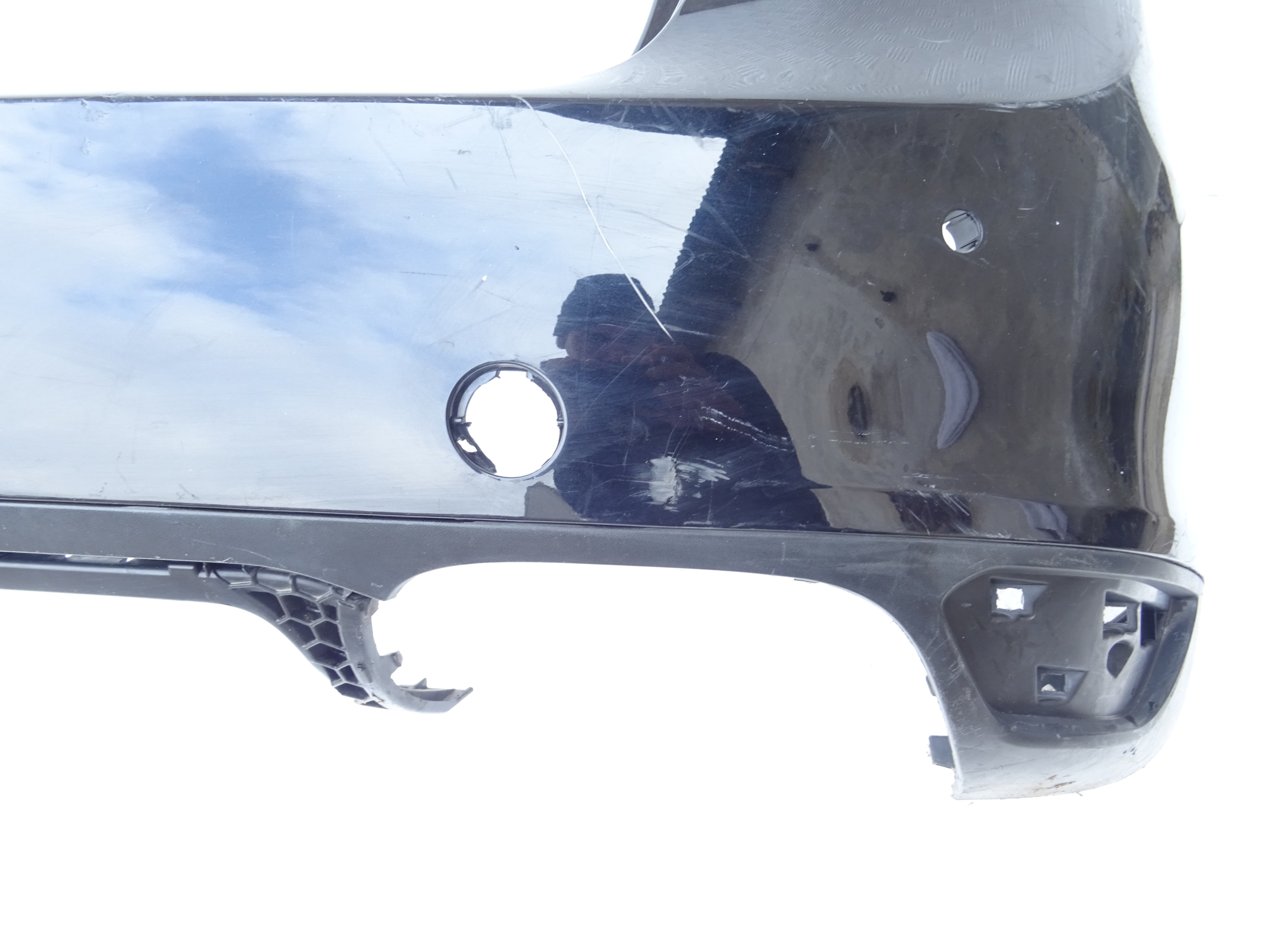 Porsche Cayenne 2 II 7P5 10-14 bumper rear part rear