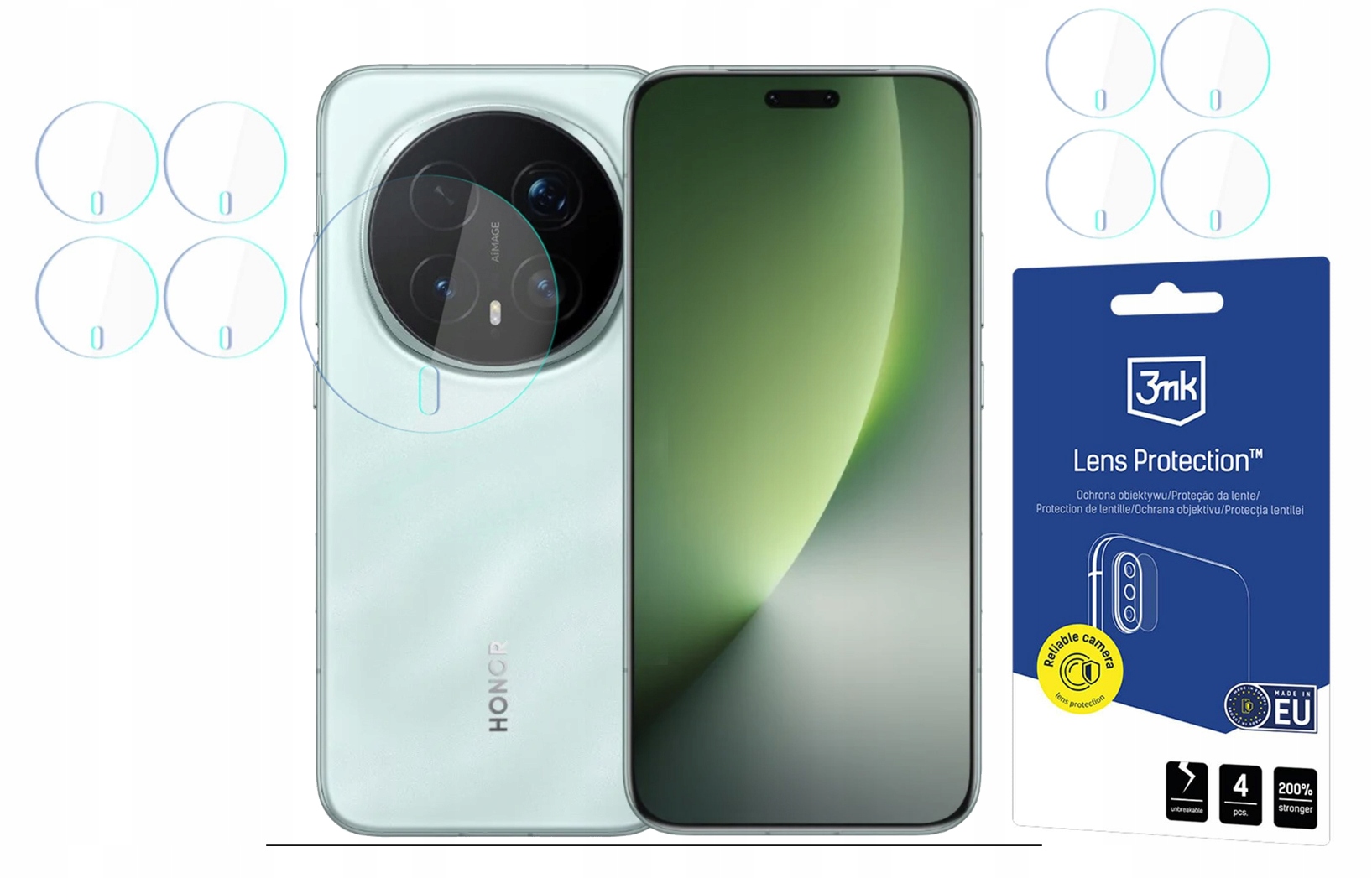 3mk Sklo na objektiv pro Honor Magic8 Pro 4ks