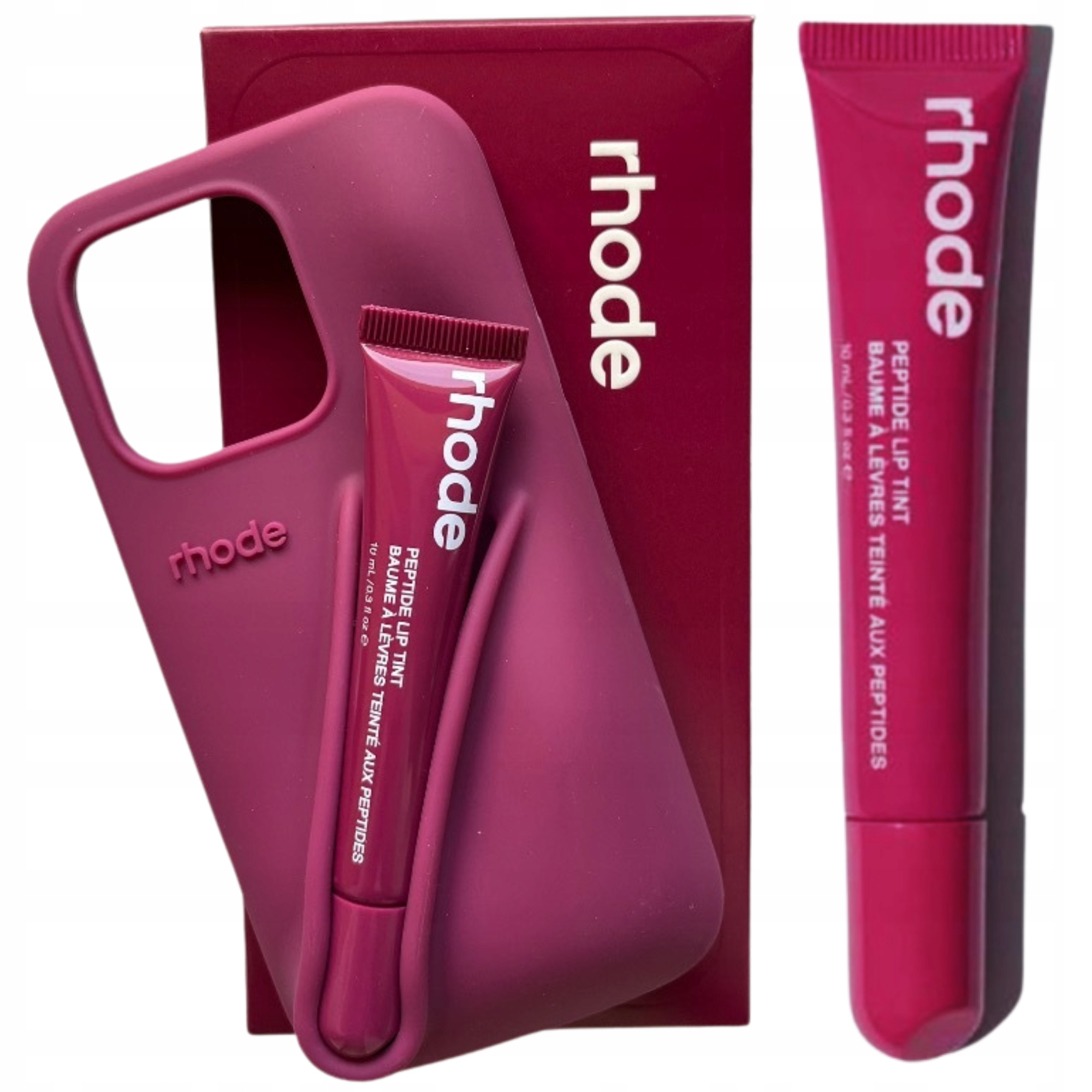 LISA❤︎】rhode raspberry iPhoneケースリップ付き LISA❤︎】rhode