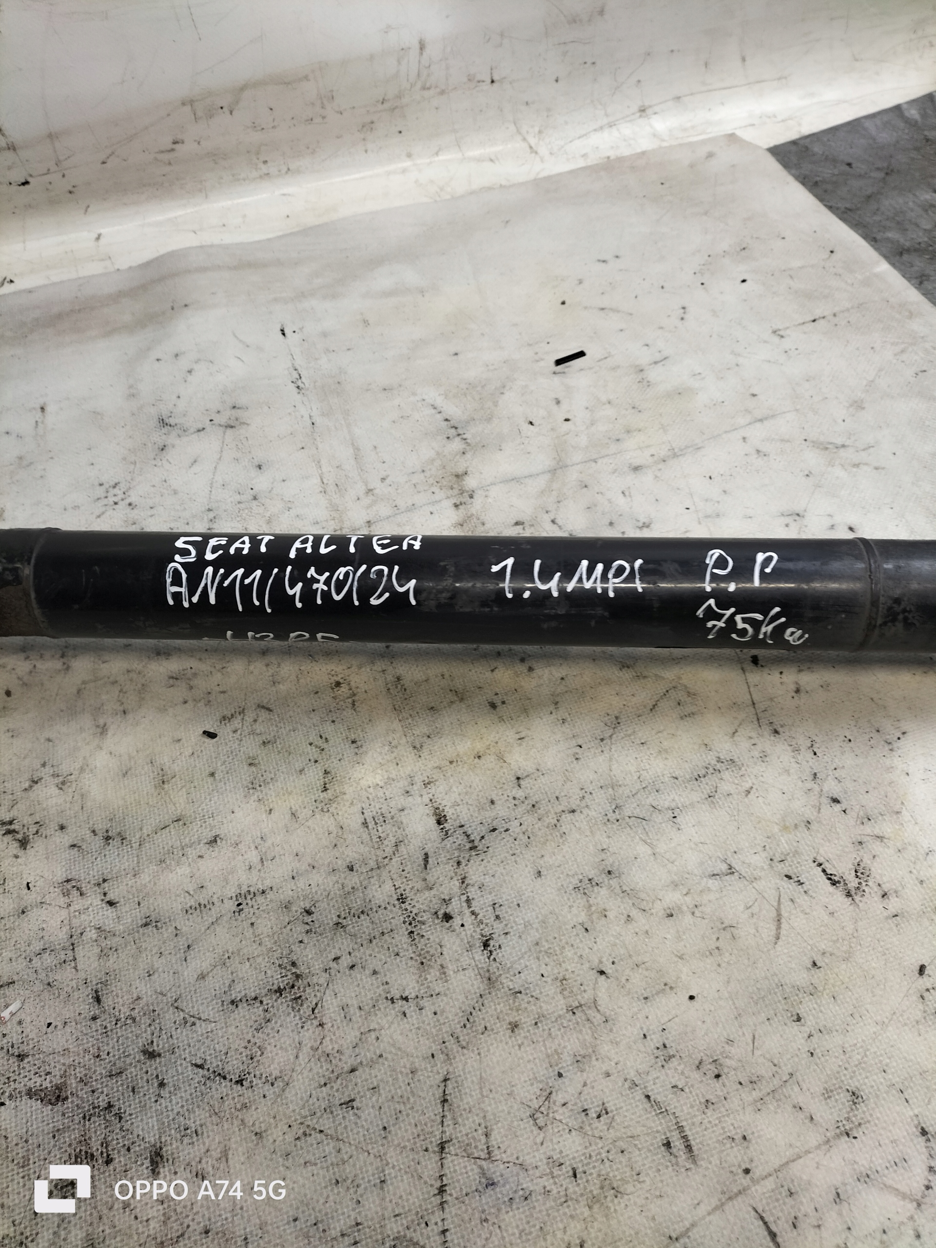 semi-axis right SEAT ALTEA 1.6MPI 75KW 36- ZEBOW