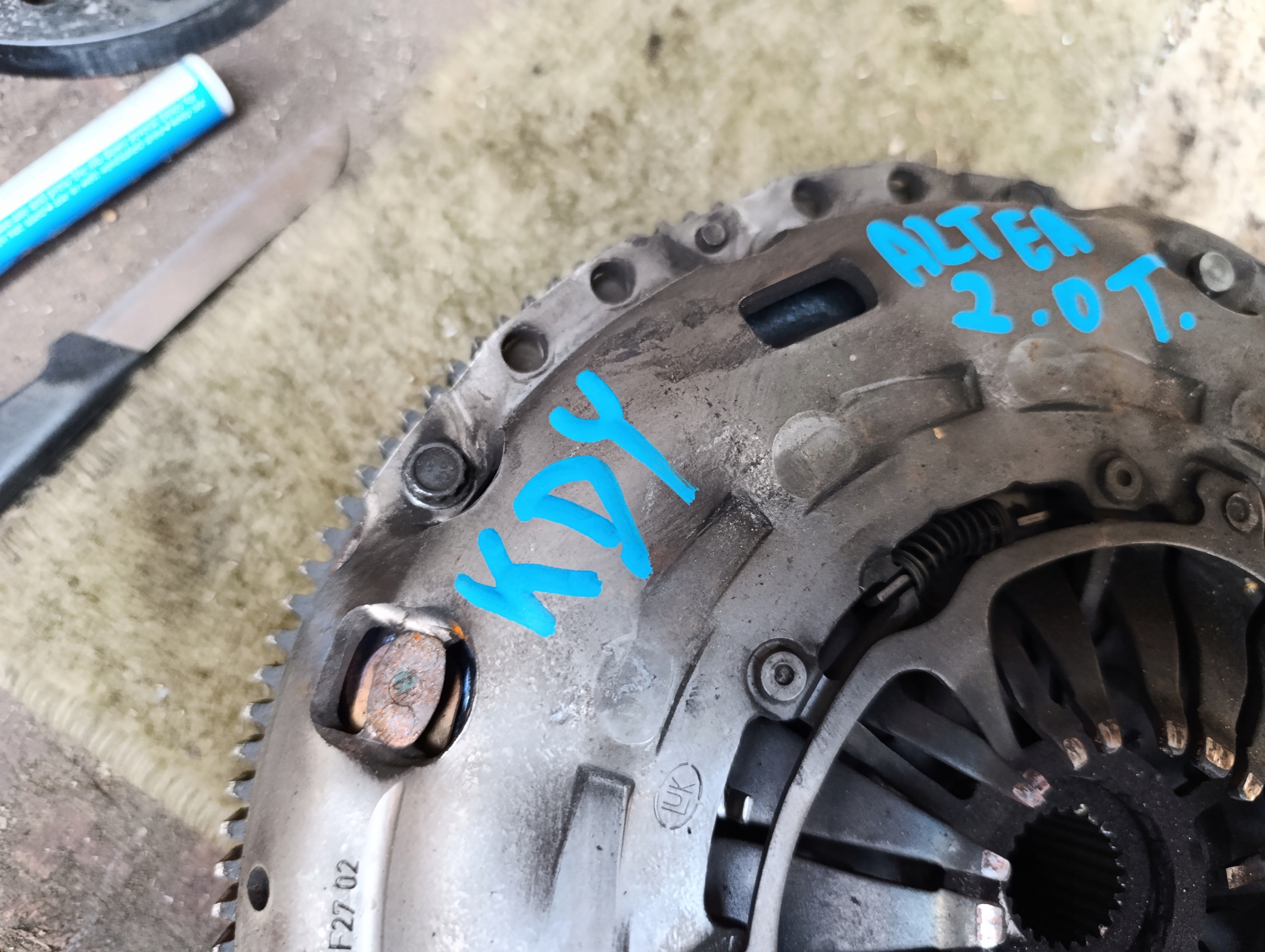 wheel flywheel seat altea 2.0 TFSI KDY