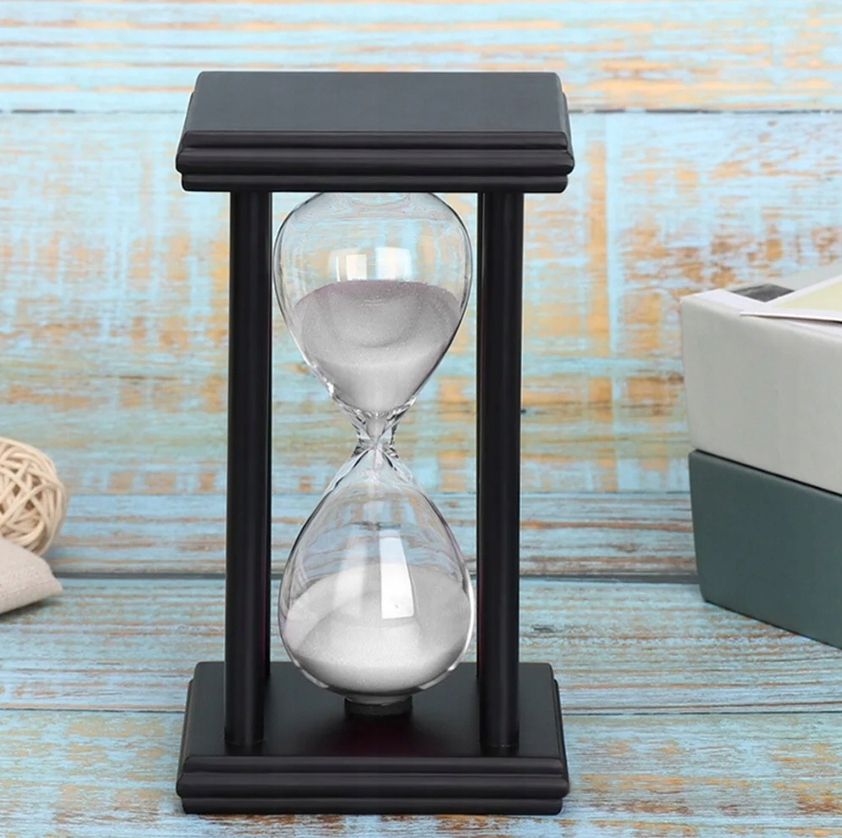 PIASKOWA KLEPSYDRA 60 MIN ZEGAR PIASKOWY DEKORACJA Typ klepsydra