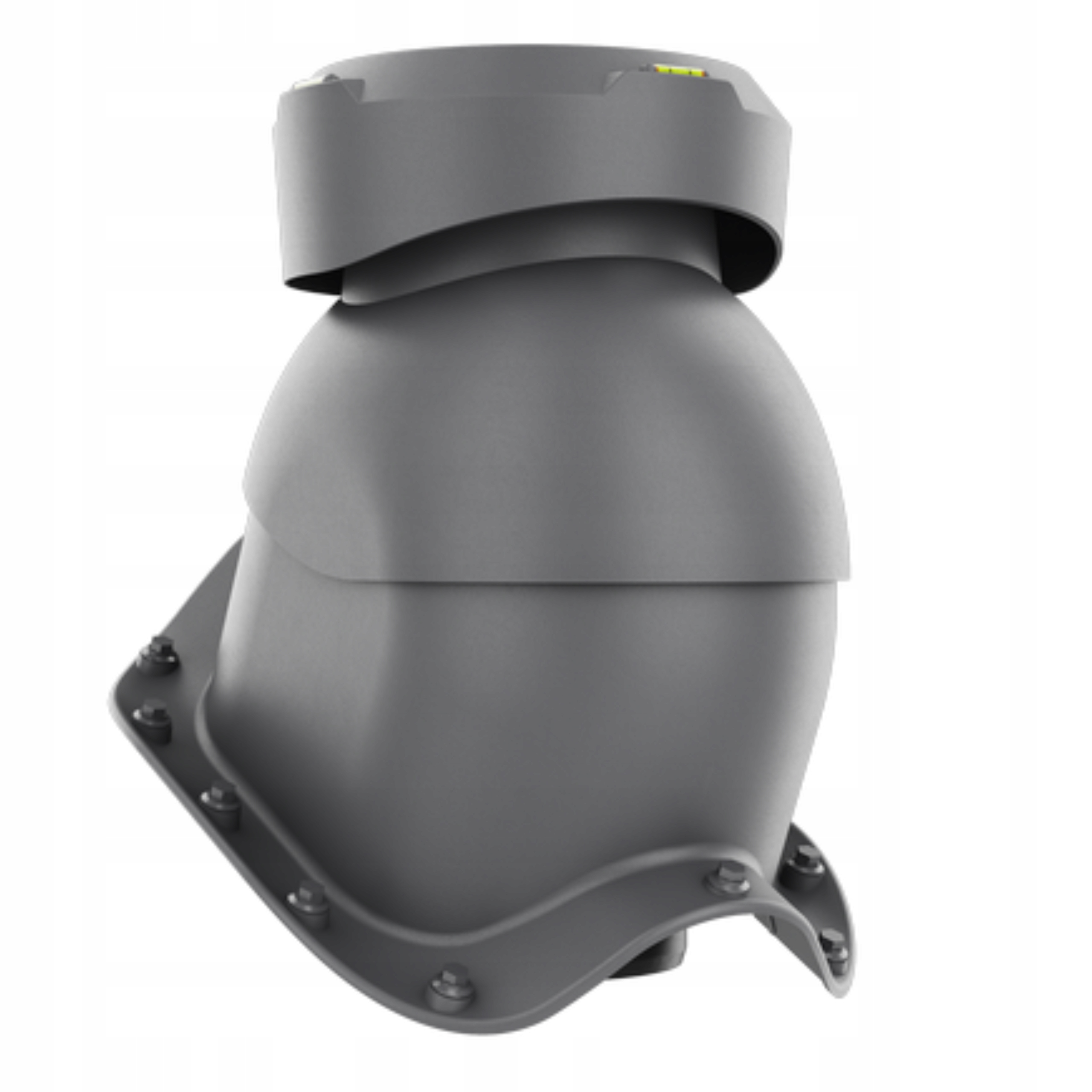 Krbový kanalizační ventilátor fi110 pro vlnitou desku Grafit 7024