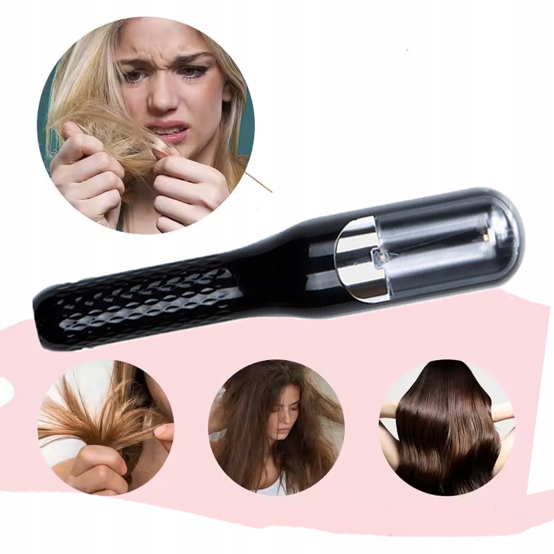 Přístroj Na Konečky Vlasů, Černý