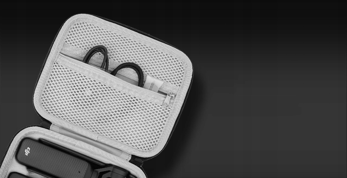 Etui ochronne do kamery DJI Osmo Pocket 3, organizer walizka torba Telesin Głębokość produktu 7.2 cm