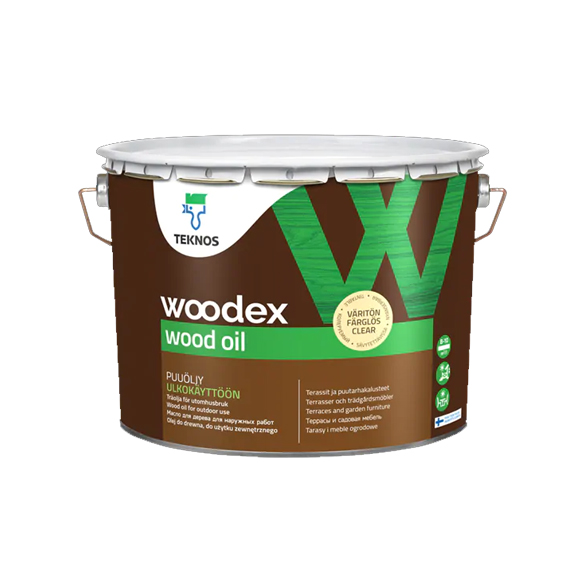 Skandynawski olej do drewna, tarasów Woodex Wood Oil Teknos 2,7L