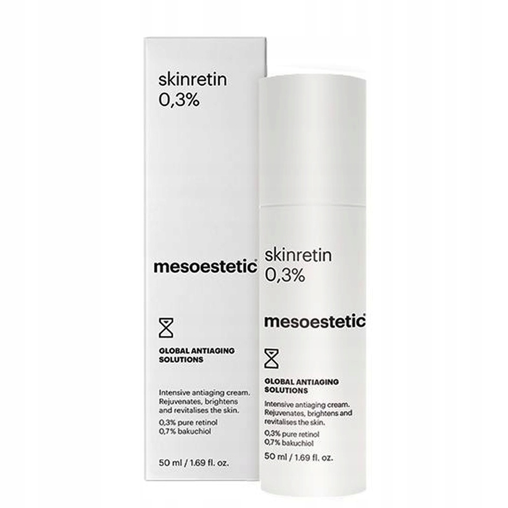 Mesoestetic skinretin 0,3% krem przeciwstarzeniowy z retinolem 50ml