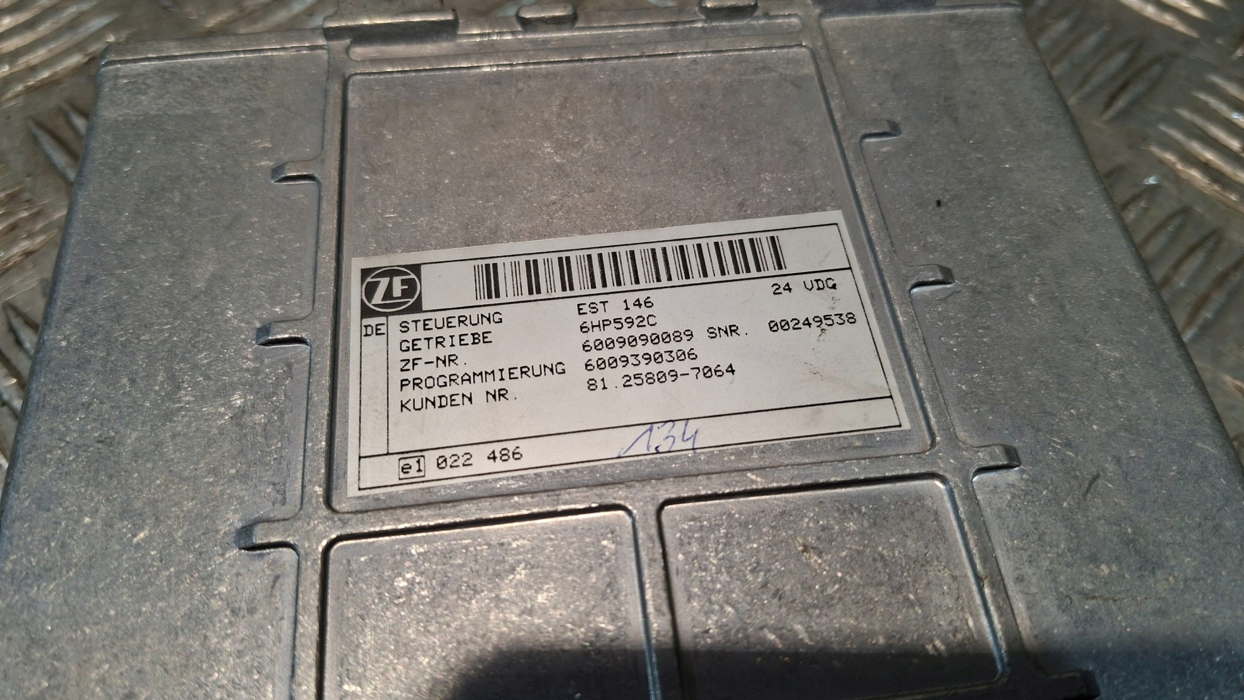 Bedienteil Getriebe getriebe ZF 6HP592C