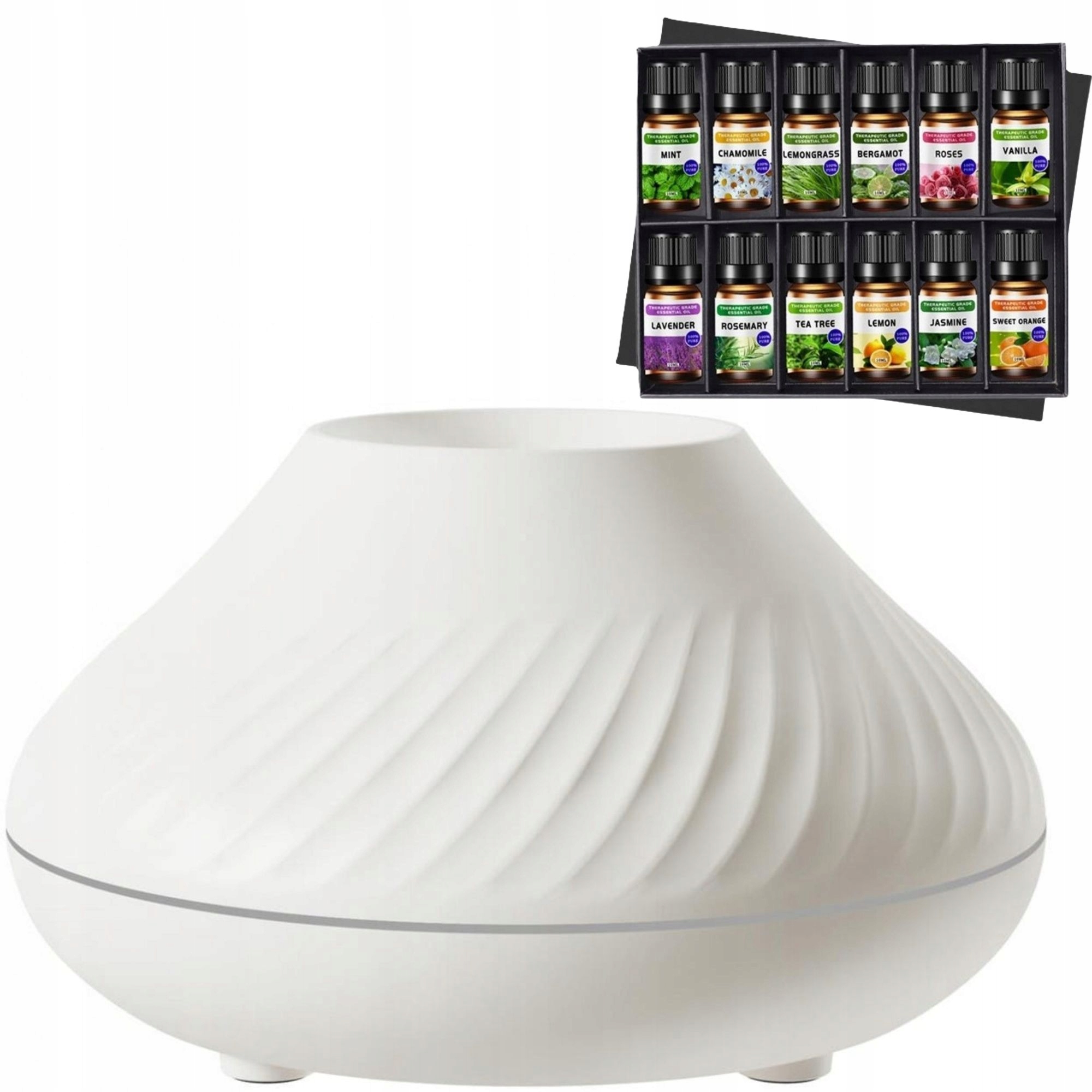 Difuzér. Zvlhčovač vzduchu 12 esenciálních olejů