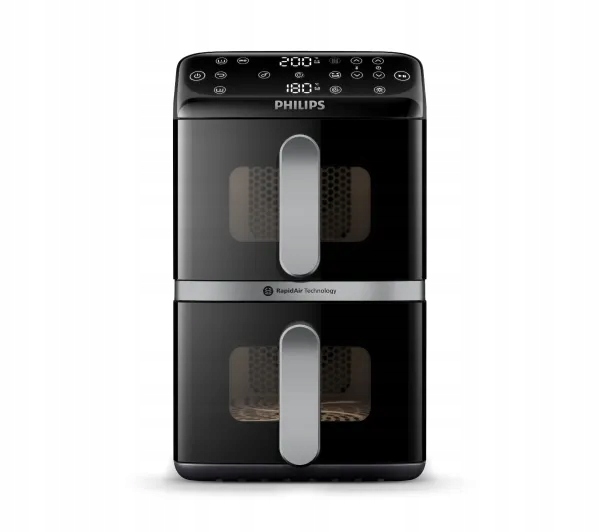 Air fryer Philips Ovi Dual Basket NA461/00 2750W 10l Aplikacja mobilna