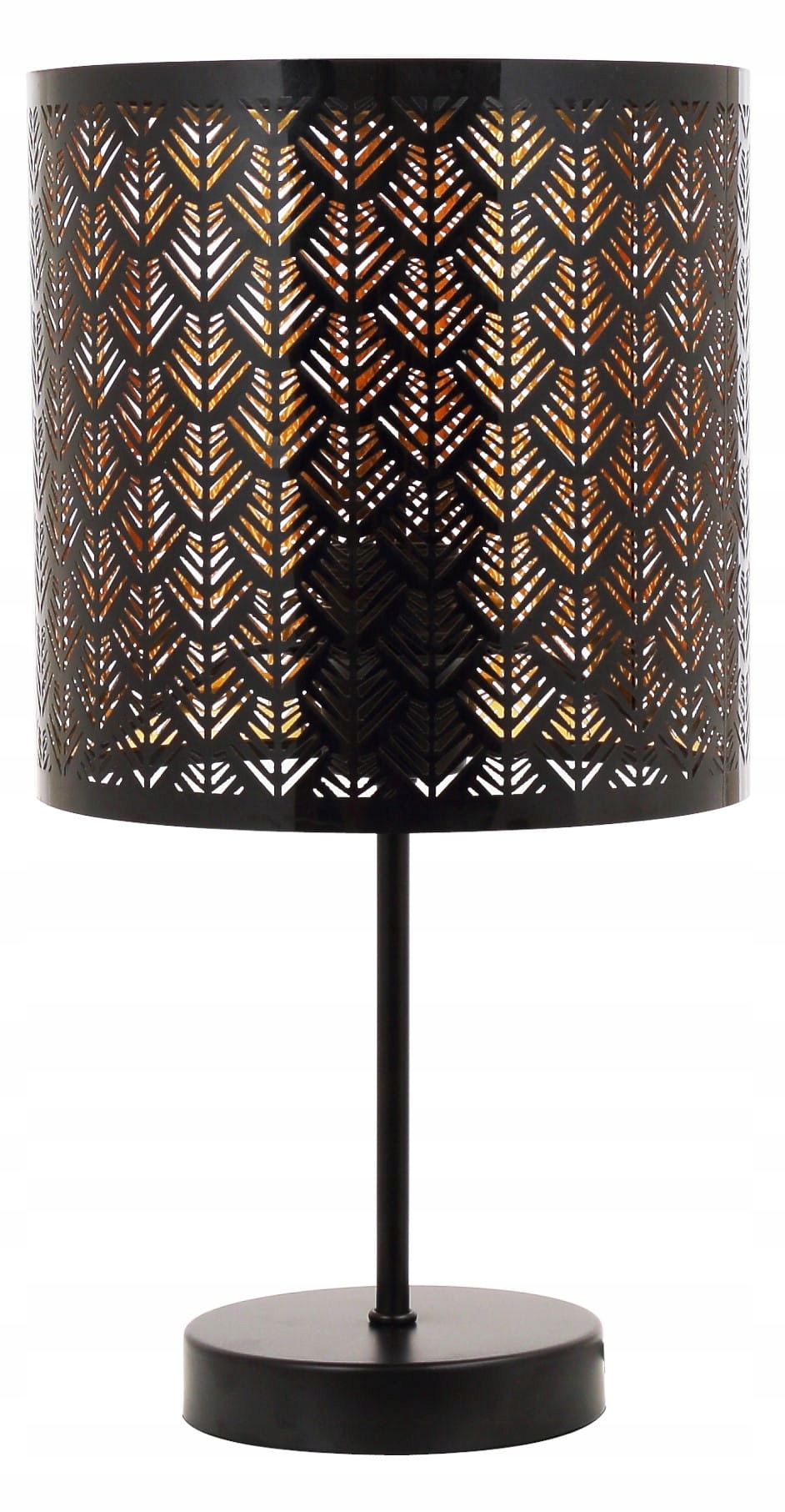 Tuluza lampka stojąca 1 płomienna czarna. 540501