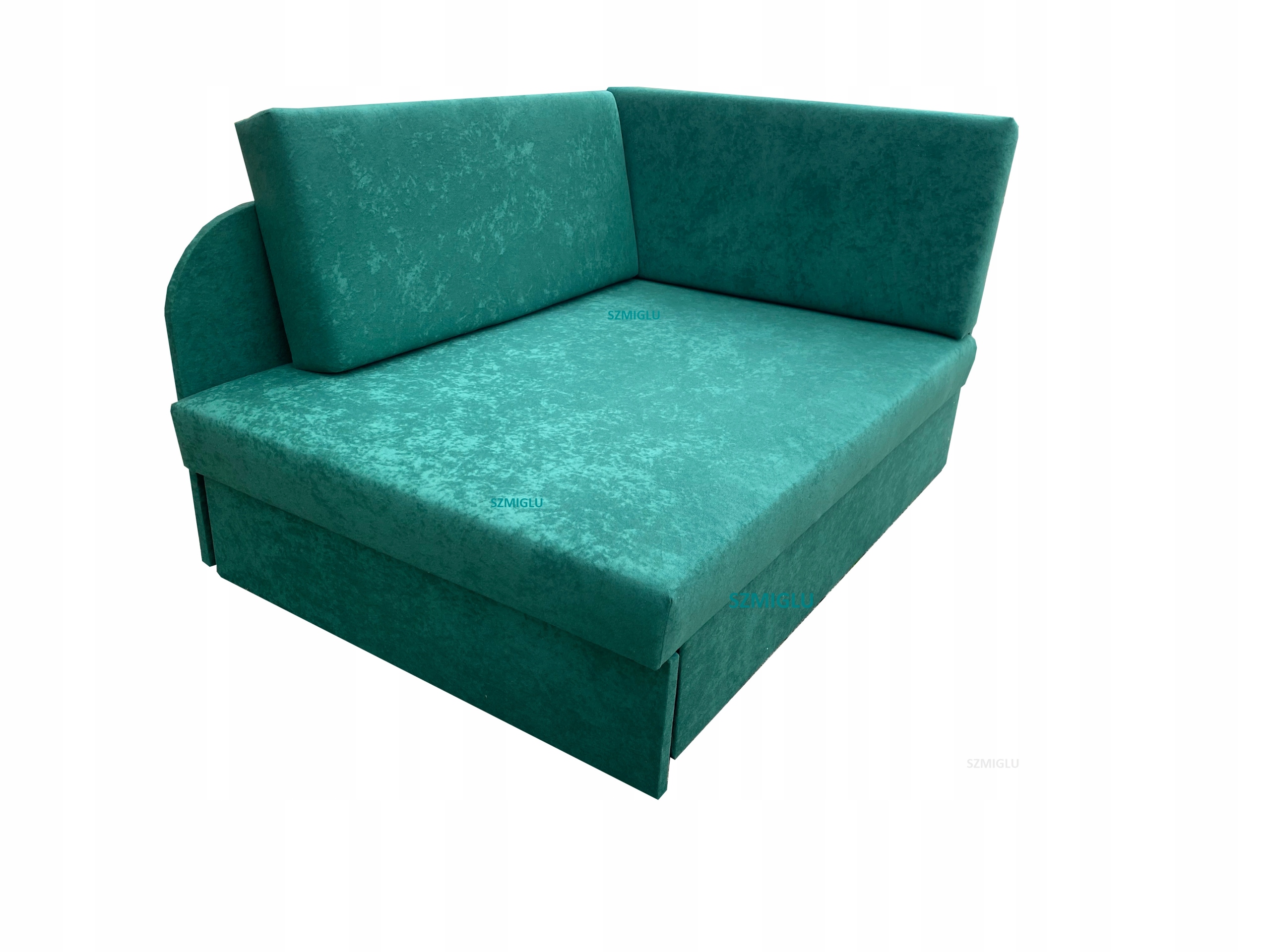 ŁÓŻKO Z MATERACEM KUBUŚ SOFA NAROŻNIK ROZKŁADANY + POJEMNIK Kod producenta kubuś kolorowy
