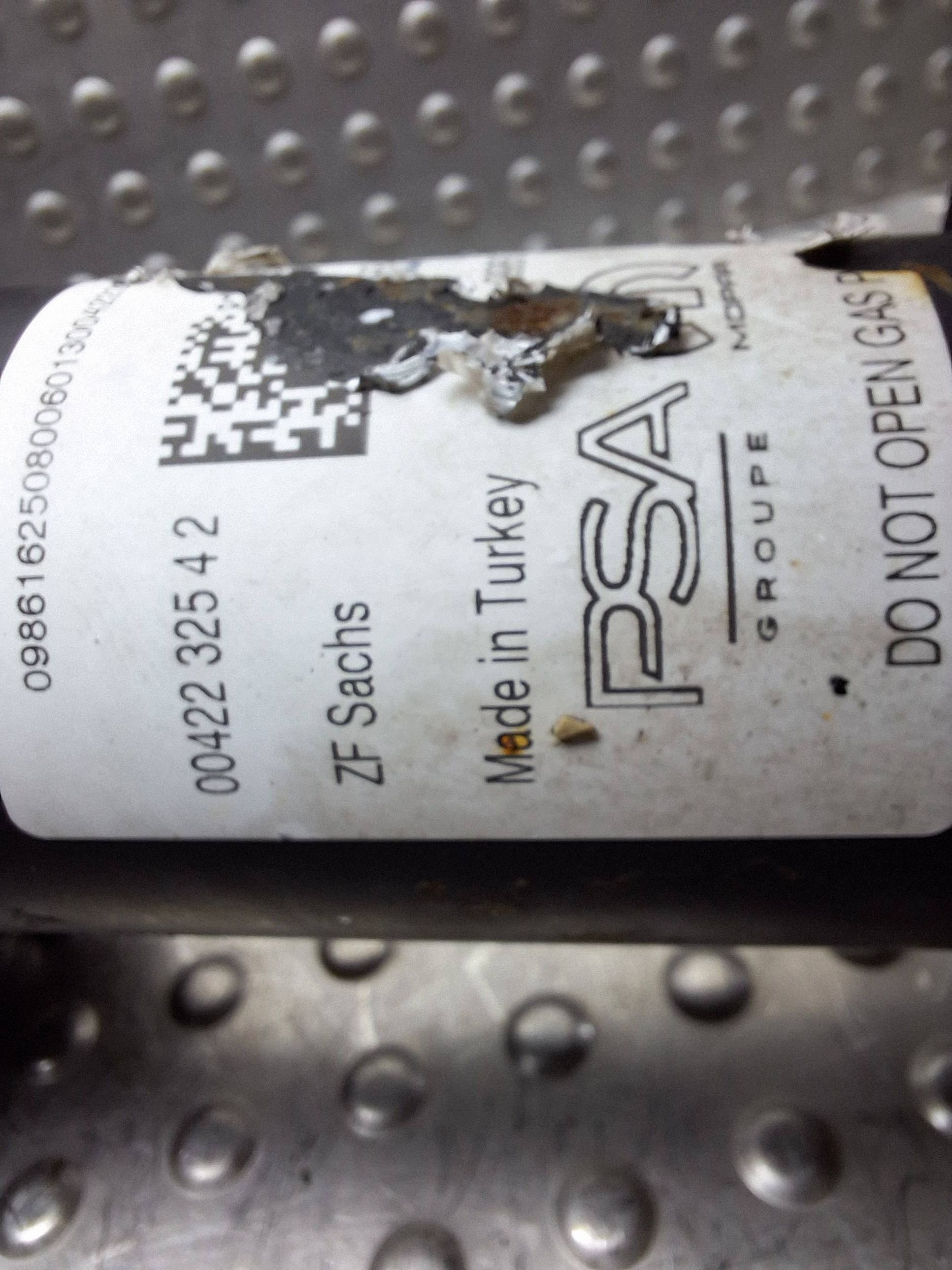 shock absorber right front ALFA ROMEO JUNIOR 22-26 824903021859
