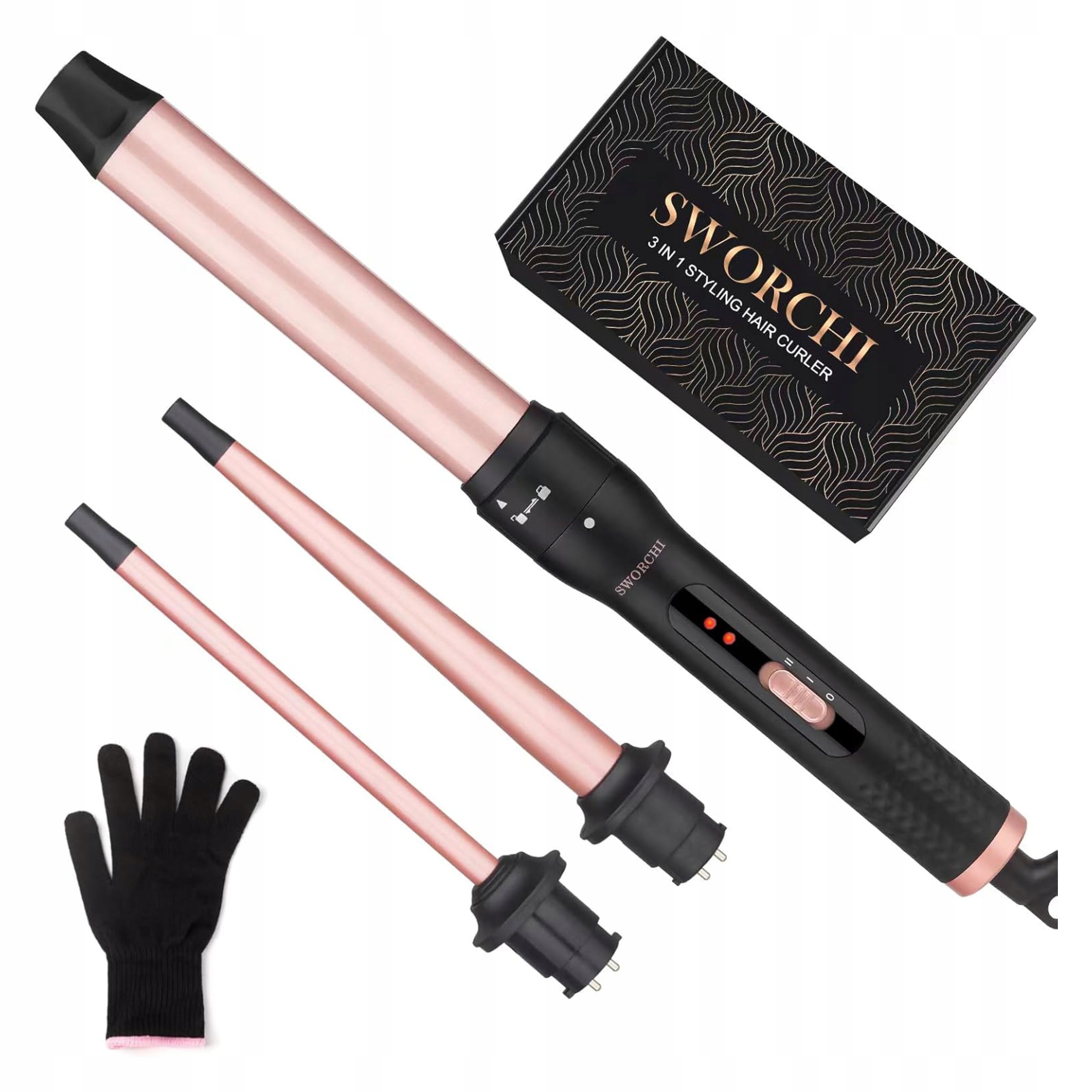 Multifunkční Kulma Na Vlasy 3v1 Pro Styling Vlasů Sworchi KS-C303