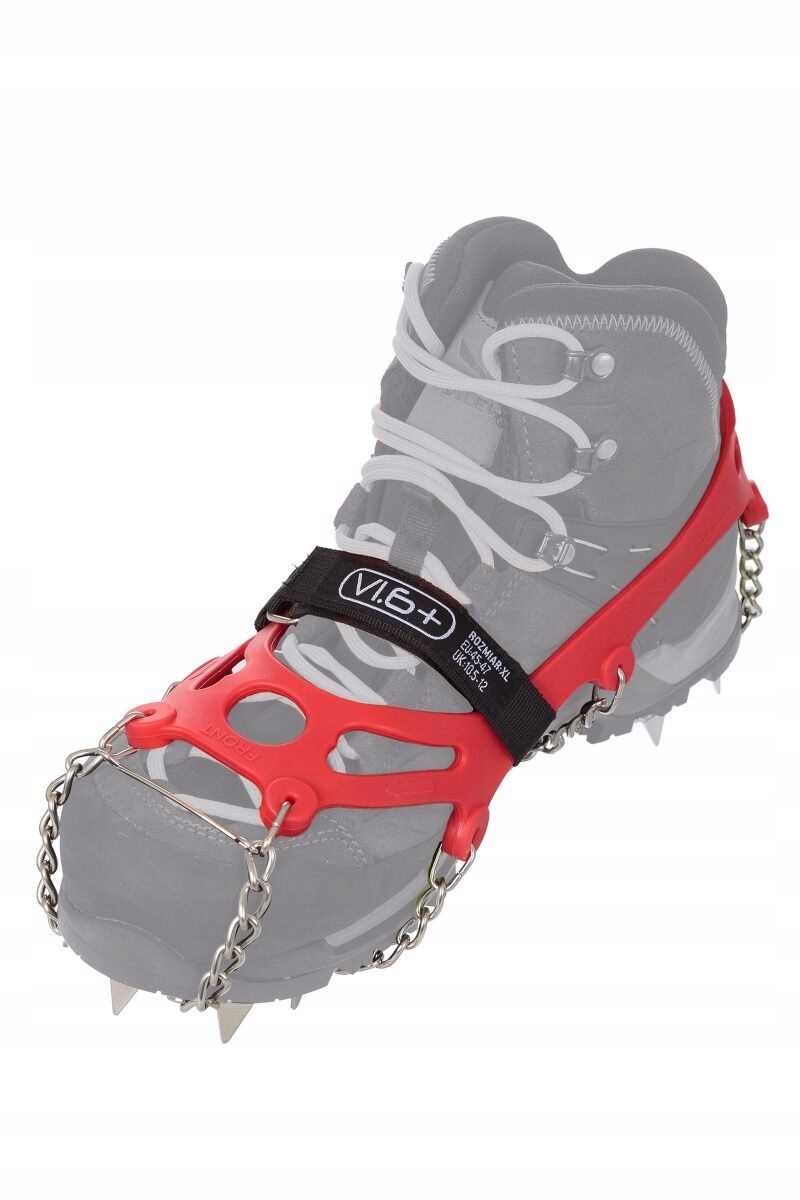 Raczki na buty Pro Traxion XL 45-47 Czerwone