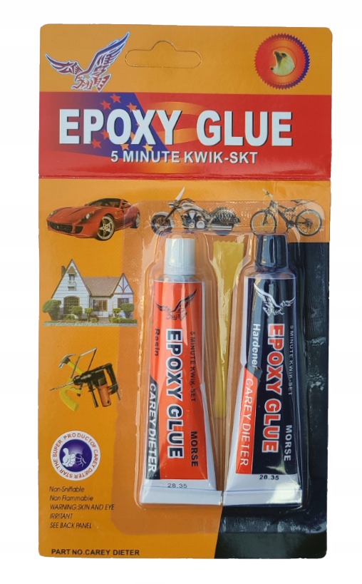 Uniwersalny klej epoksydowy dwuskładnikowy mocny naprawczy