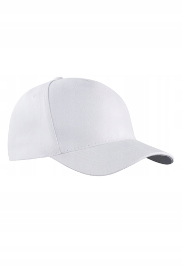 

Czapka z daszkiem 5 Paneli 100% bawełna Jhk White