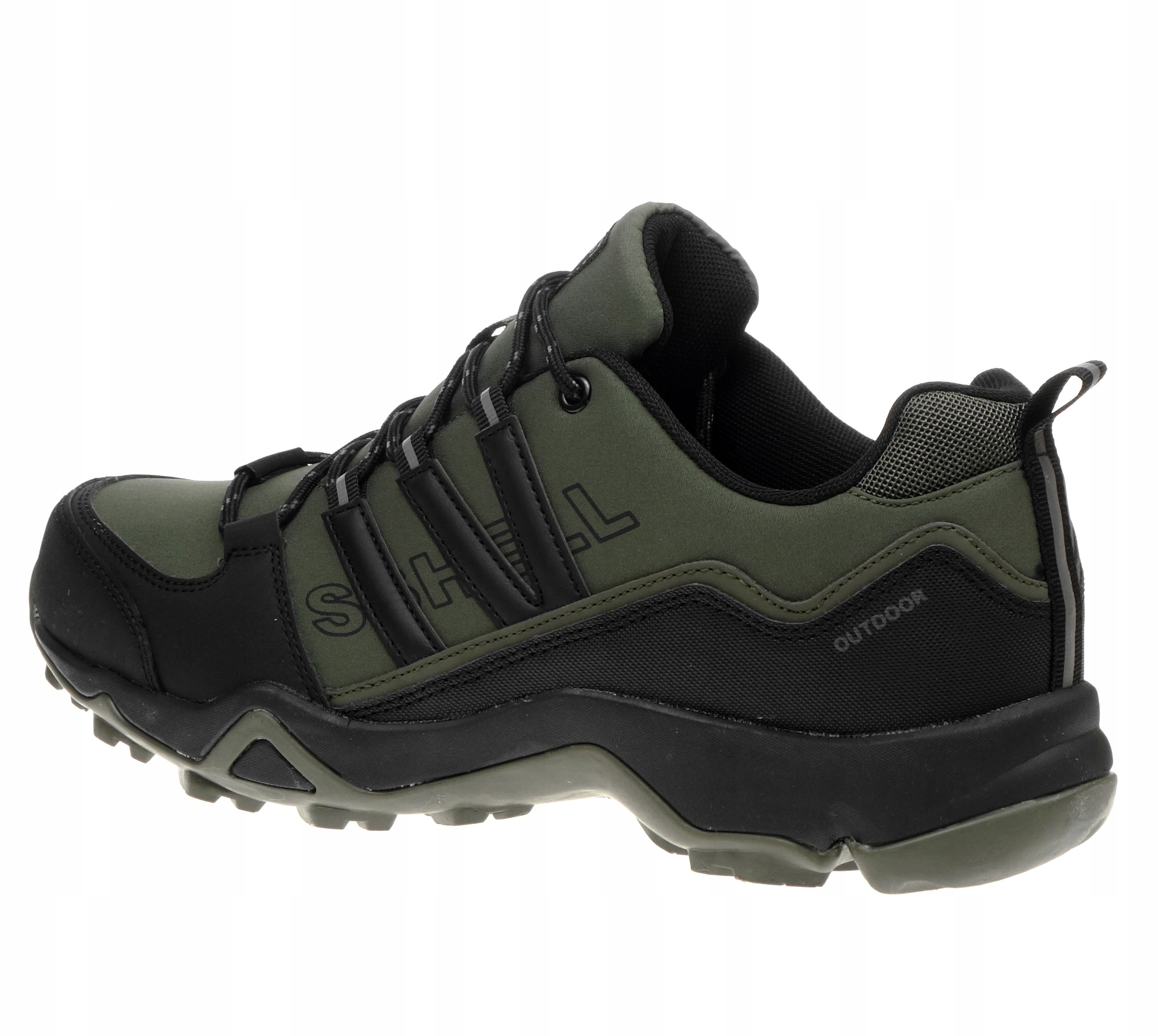 Buty Męskie Trekkingowe DK SPIRIT SoftShell OUTDOOR VB17331 KHAKI 42 Kolor zielony