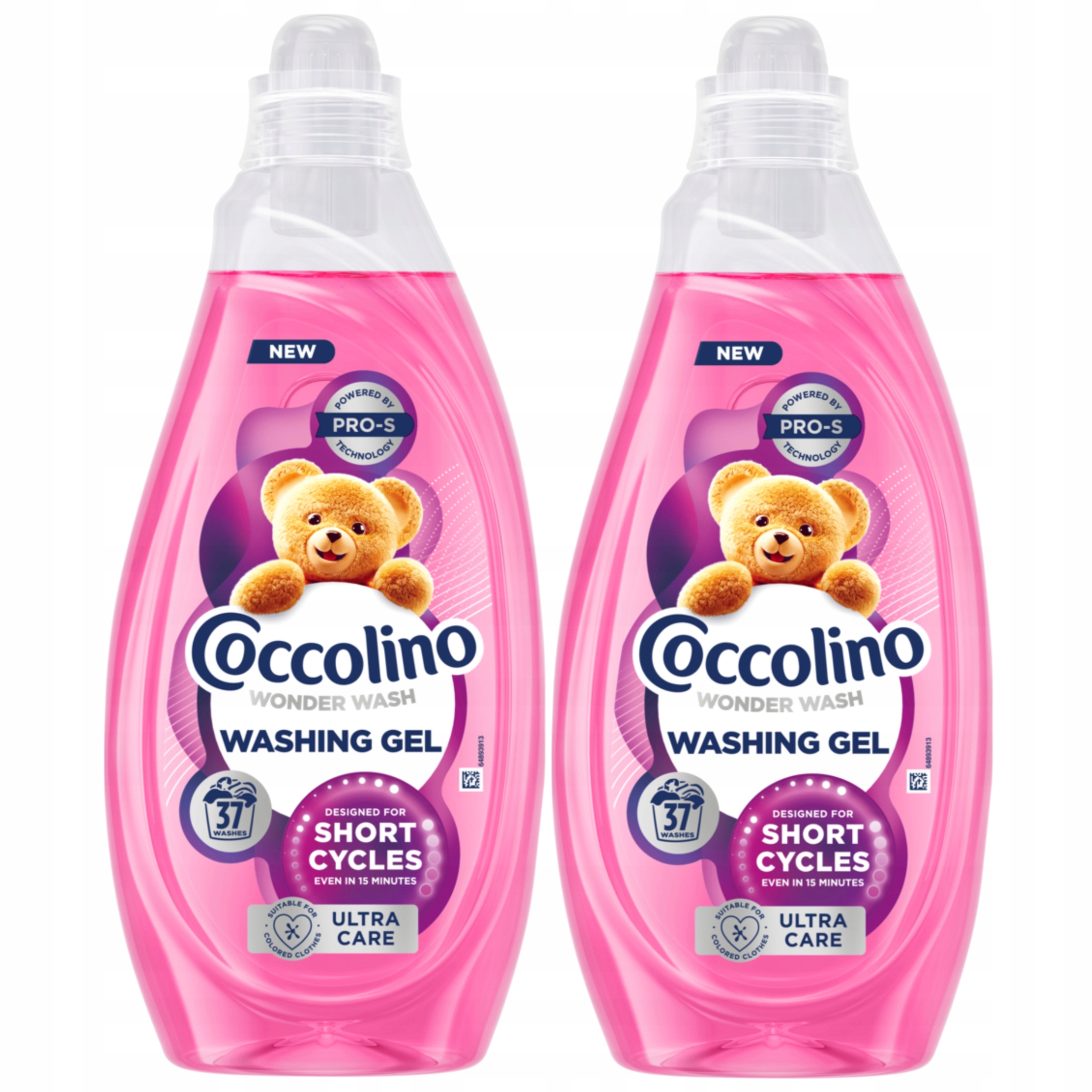 Levně Coccolino Tekutý prací prostředek Wonder Wash 2x 1,48 l Ultra Care