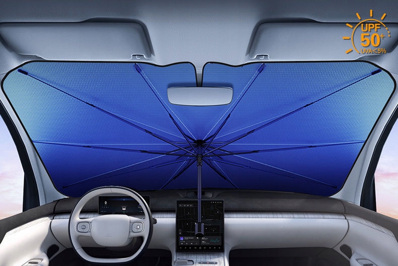 OSŁONA PRZECIWSŁONECZNA PARASOL UV DO SAMOCHODU AUTA NA PRZEDNIĄ SKŁADANY Producent części Inny