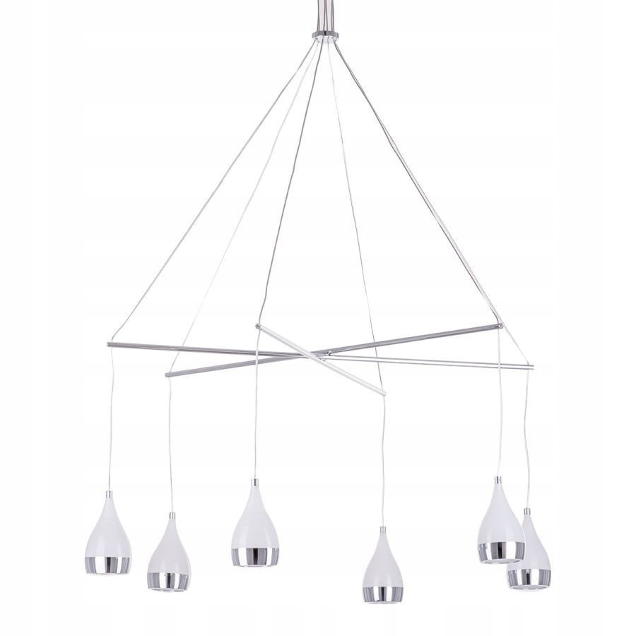 Závesná lampa Telesto Italux elegantná do obývačky