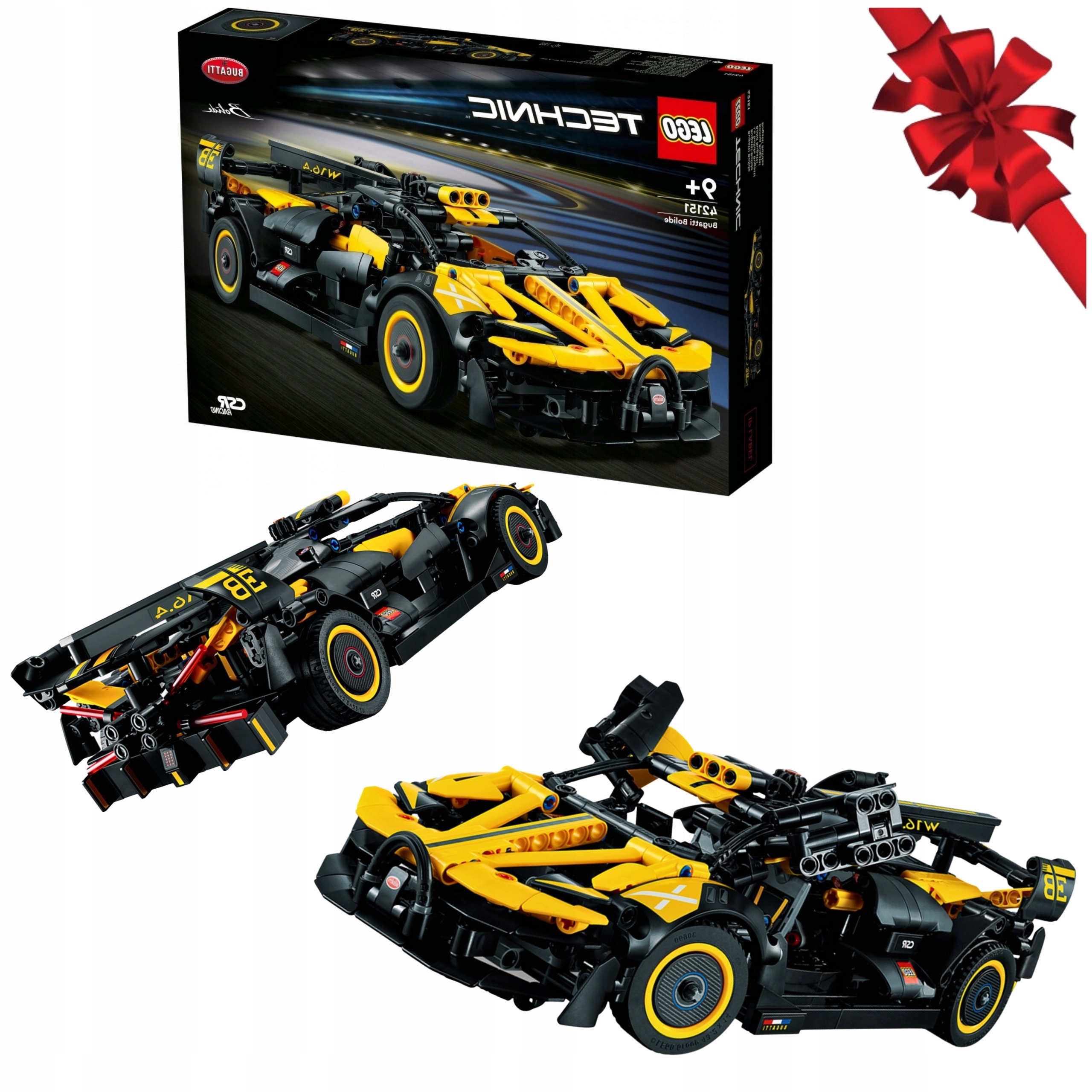 Zestaw Klocków Lego Technic Bolid Bugatti 42151 Dziecka Na Święta