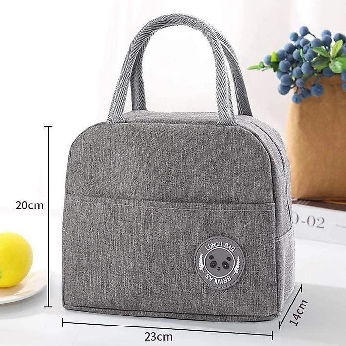 ІЗОЛЬОВАНА ТЕРМОСУМКА ДЛЯ СНІДАНКУ ДЛЯ ЇЖІ ПІКНІК ПЛЯЖНИЙ ЛАНЧ-БОКС