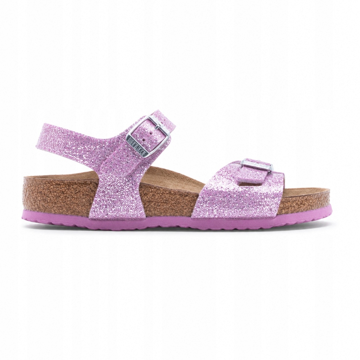 Birkenstock Rio Cosmic Sparkle Narrow sandały Lavender Rozmiar 36