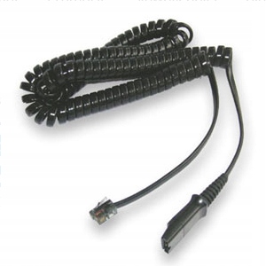 Kabel do słuchawek/telefonu IP|QD-RJ9 Plantronics/POLY U10P-S [38099-01] 3m