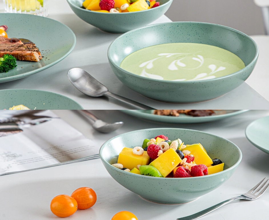 Serwis obiadowy VANCASSO Sabine kamionka prezent 16el/ 4 osób Liczba elementów w zestawie 16