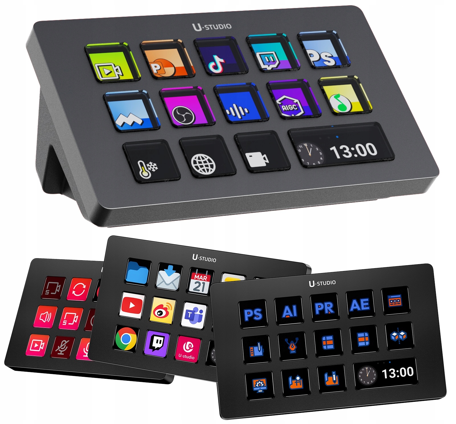 Konzola Ovládač prenosu do štúdia Ulanzi Stream Deck D200 14 klávesov