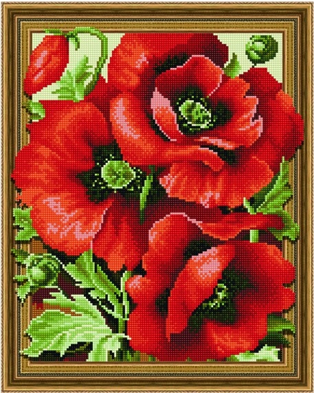 Diamantová výšivka Ipicasso 5PD 40x50 cm na rámu