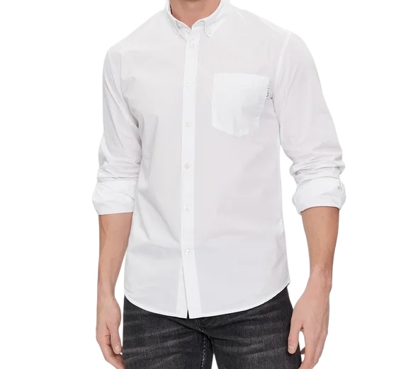 Pepe Jeans košile PM308270 800 bílá XL