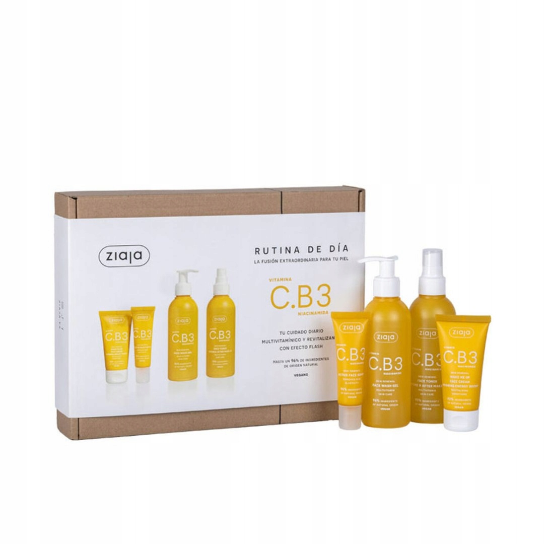 Sada na líčení Ziaja Vitamina C.B3 Niacinamida 4 díly