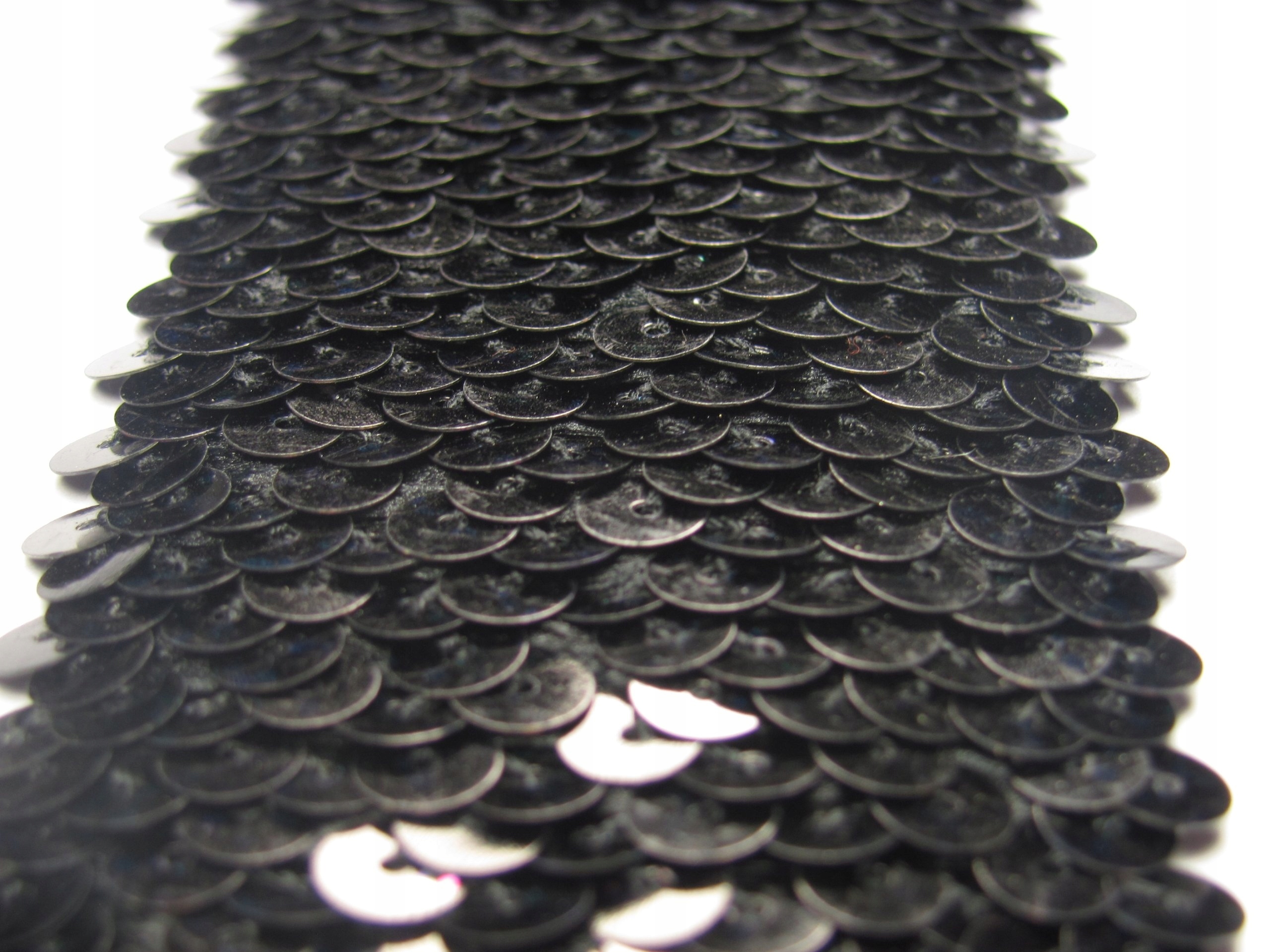 Flitrová Páska Na Gumě Elastická 55mm Černá 10m