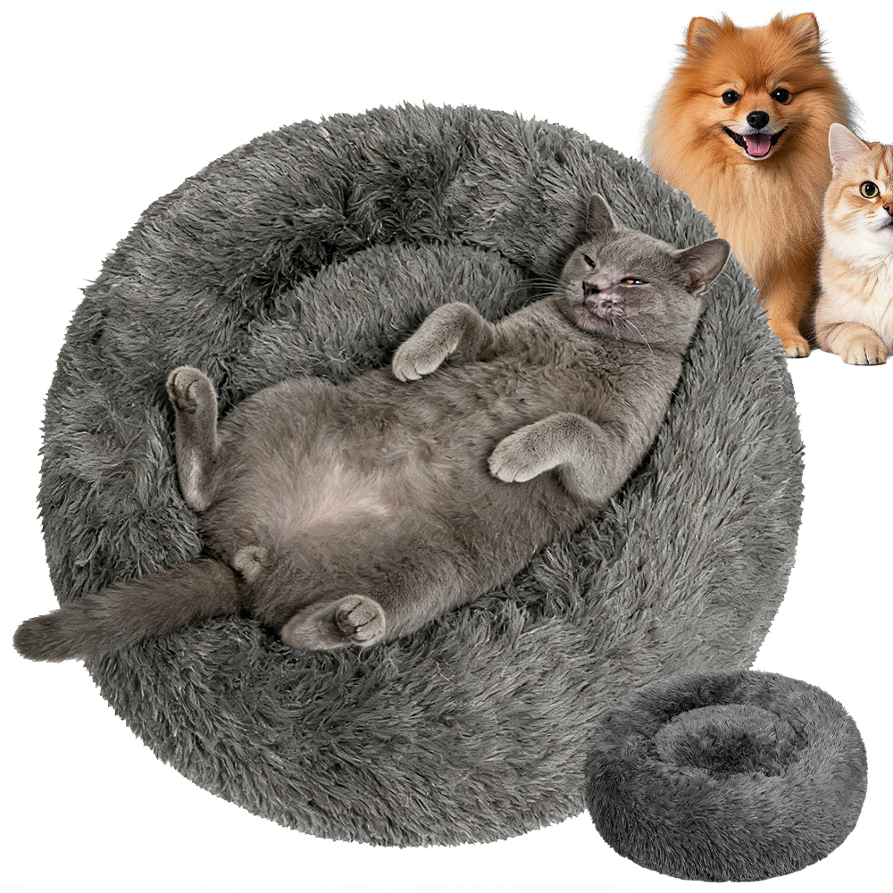 Levně Pelíšek Pro Psa Kočku Měkké 60 CM XL Plyšové Protiskluzové