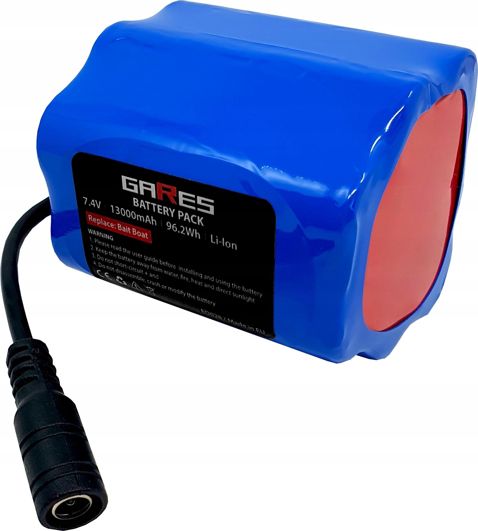 Akumulator bateria do łódki zanętowej 7,4V 13Ah