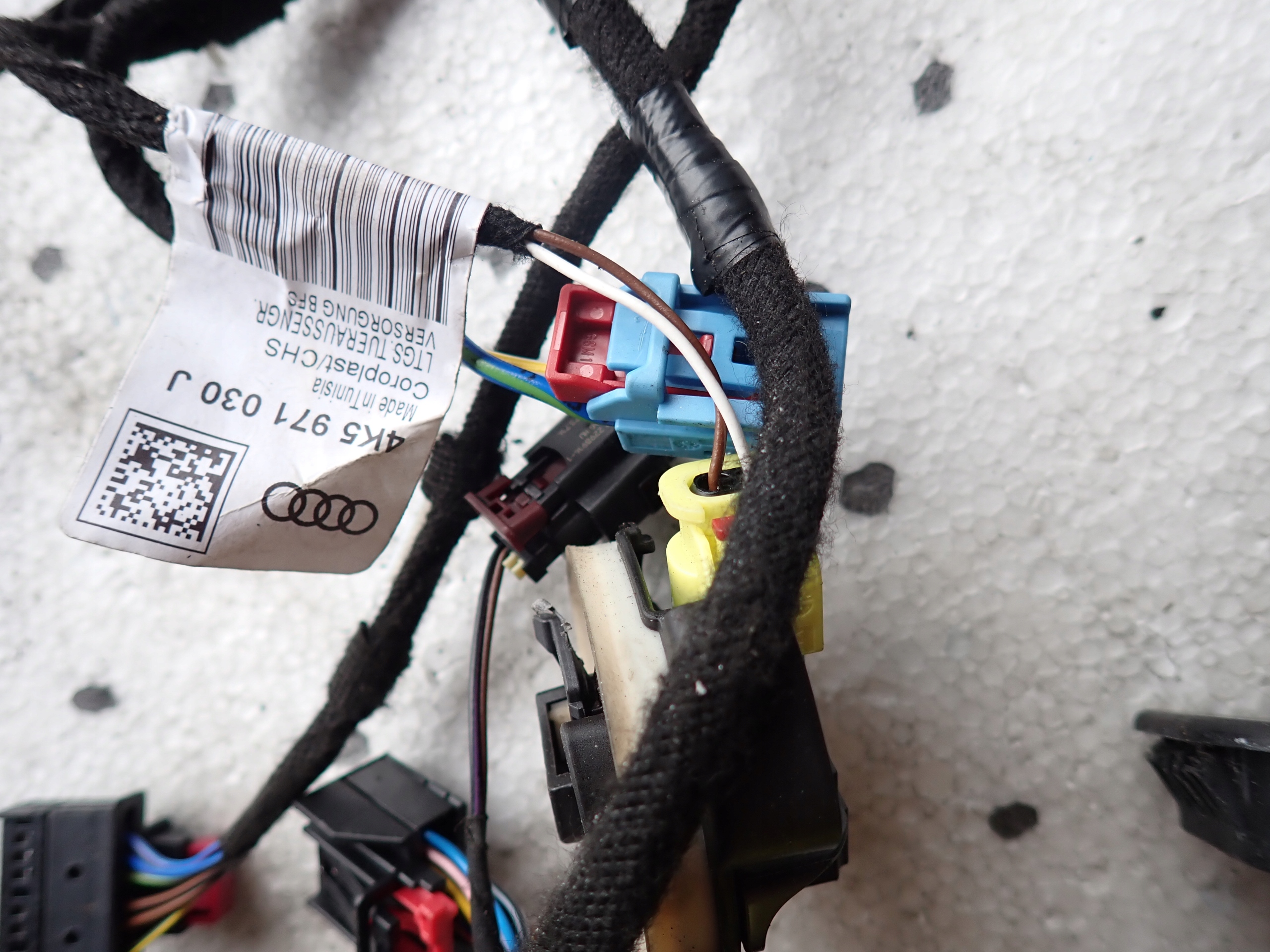 wiring door right front AUDI A6 C8 4K5971030J