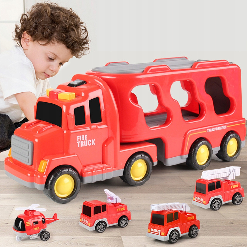 STRAŻ POŻARNA SAMOCHÓD ZABAWKA WÓZ AUTO STRAŻACKI POJAZD NAPĘD INTERAKTYWNA EAN (GTIN) 0885034883603