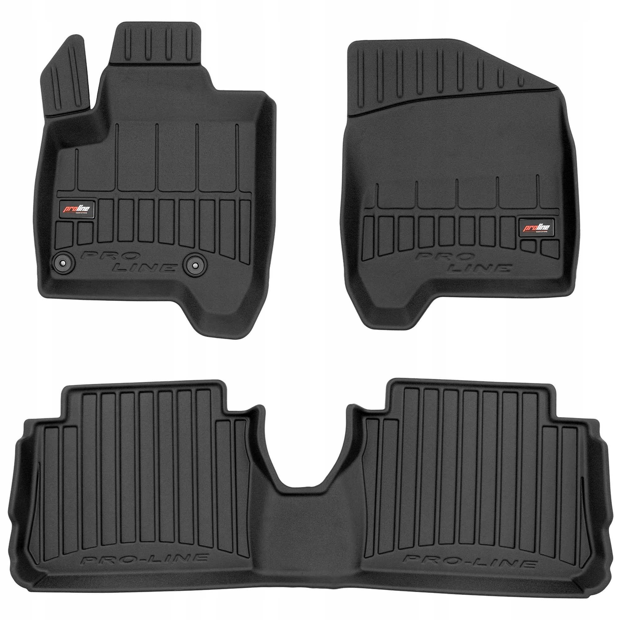 Gumové 3D koberce Citroen C3 Picasso I 2008-2017