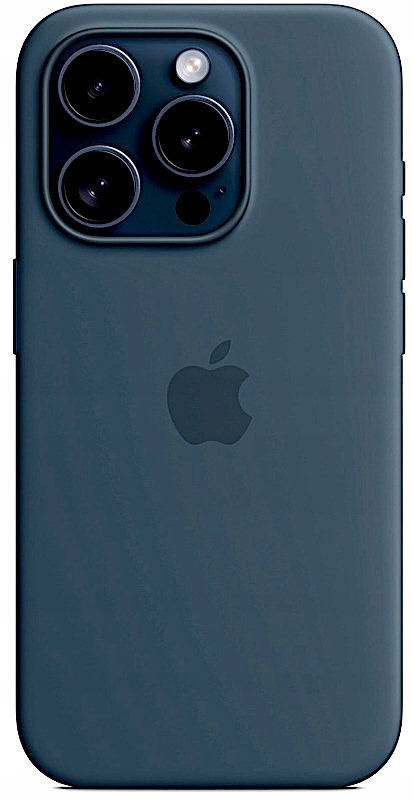 Silikonové pouzdro pro iPhone 15 Pro Max Modré Kryt Case Storm Blue